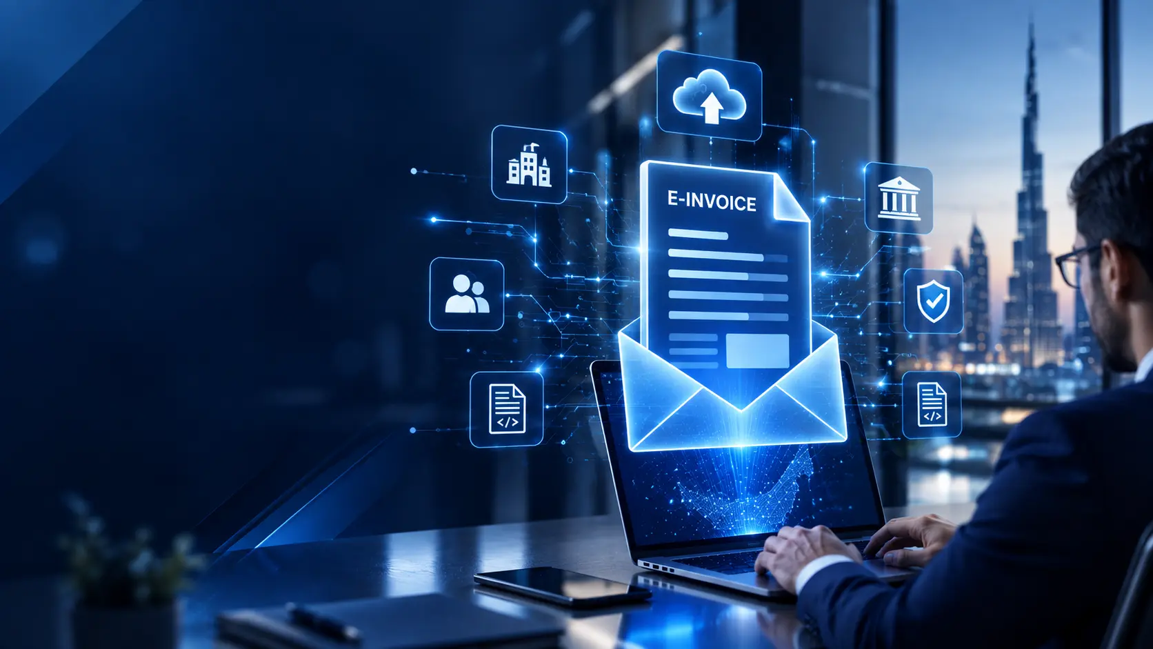 What is the UAE Peppol CTC Model for E-invoicing?
